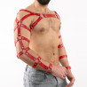 KinkHarness Harnais Bras et Épaules Arms Rouge